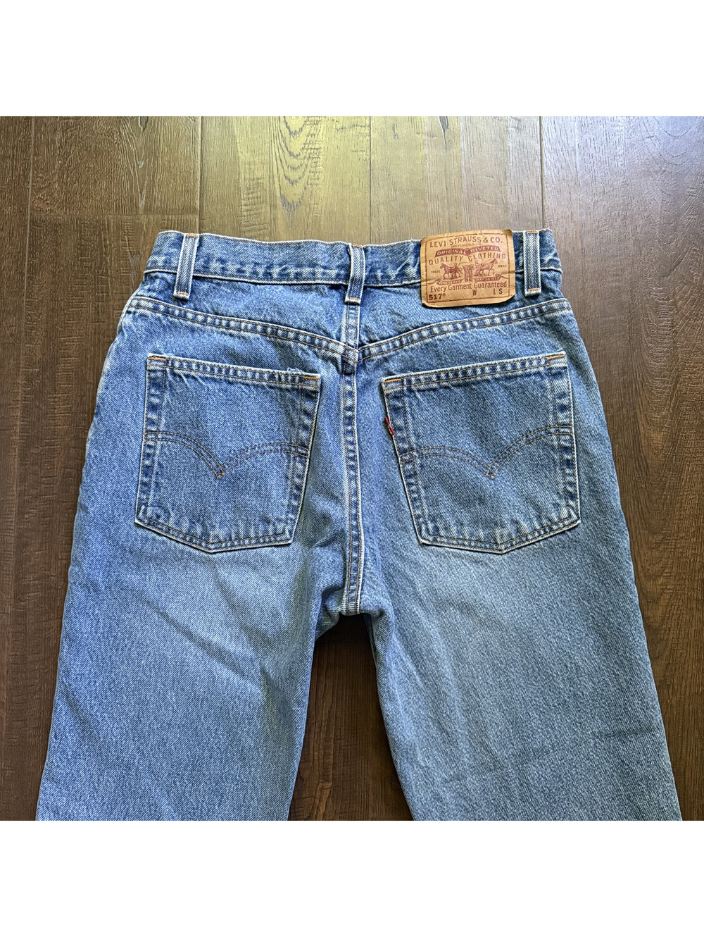VTG Levi’s 517 Bootcut Jeans 28x29 Light Wash High Rise Western Rodeo Cowgirl